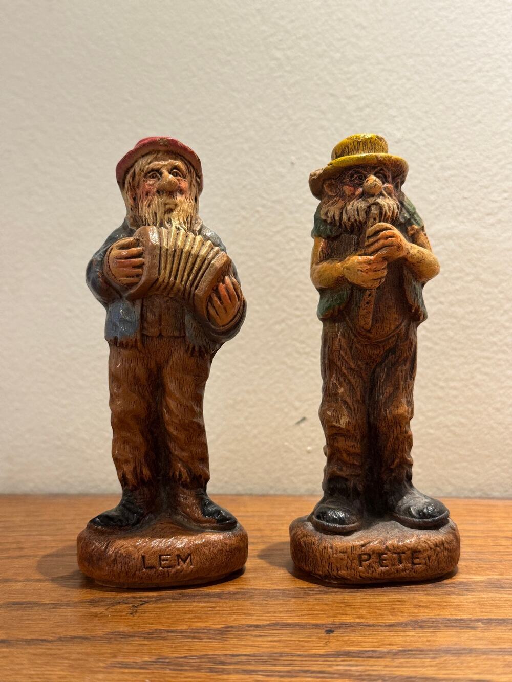 Multi Products 1942 Figurines Lem & Pete HillBilly Band Musicians